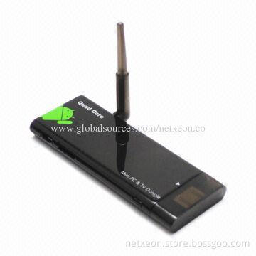 Google's Android 4.4 Mini PC TV Dongle with RK3188 Quad-core 1.6GHz (Cortex-A9)